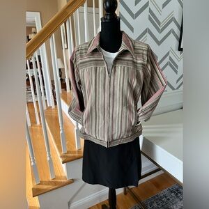 Christopher & Banks Striped Jacket